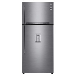 قیمت یخچال فریزر ال جی F832 یا GR-F832HLHU رنگ نقره ای محصول 2019