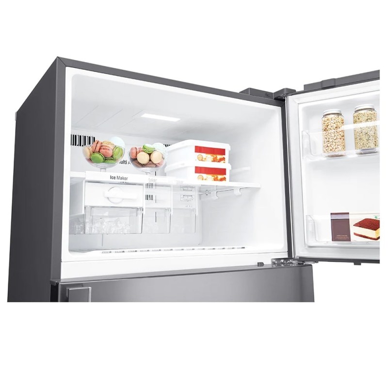 یخچال فریزر نقره‌ ای ال جی GR-F832