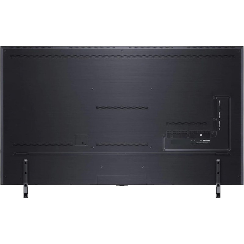 طراحی پشت تلویزیون ال جی 65QNED90 و پورت های ورودی و خروجی