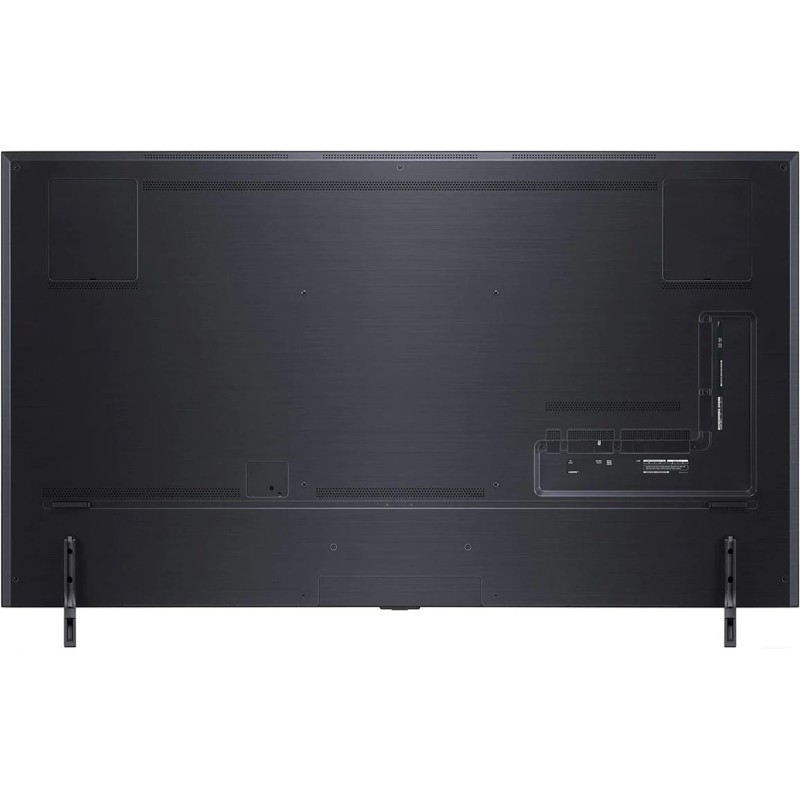 نمای پشت تلویزیون ال جی 75QNED95 و پورت های ورودی و خروجی