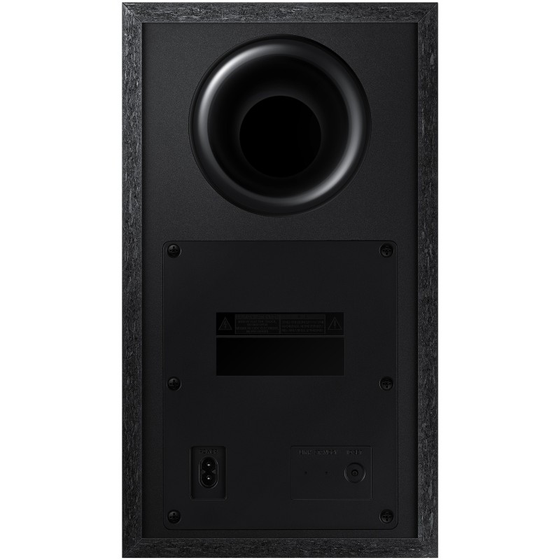 نمای پشت ووفر ساندبار HW-A550