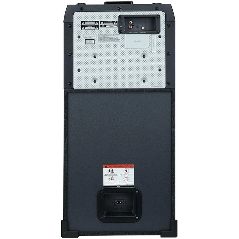 طراحی پشت و پورت های سیستم صوتی ایکس بوم ال جی OK55