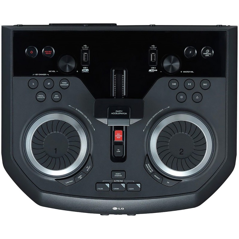 طراحی پنل سیستم صوتی حرفه ای ال جی OK99