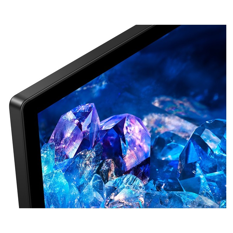 حاشیه های باریک و فلزی صفحه نمایش تلویزیون سونی 55A80K