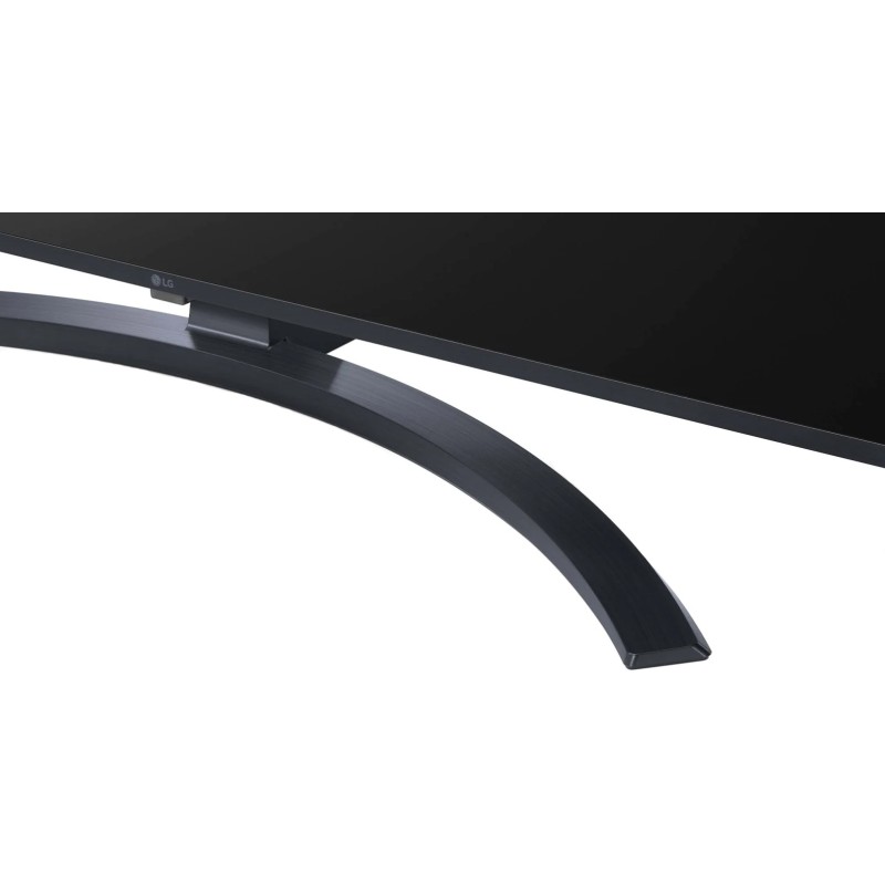 طراحی پایه هلالی شکل تلویزیون ال جی 65UQ9100
