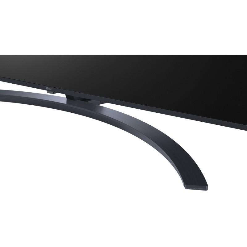 طراحی پایه هلالی شکل تلویزیون ال جی 75UQ9100