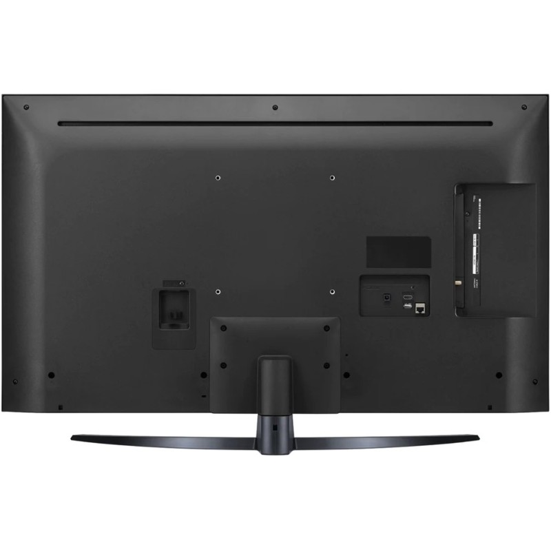 نمای پشت تلویزیون ال جی 43UQ9100 و پورت های ورودی و خروجی