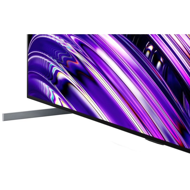 پایه های باریک و شیک تلویزیون 77Z2 ال جی