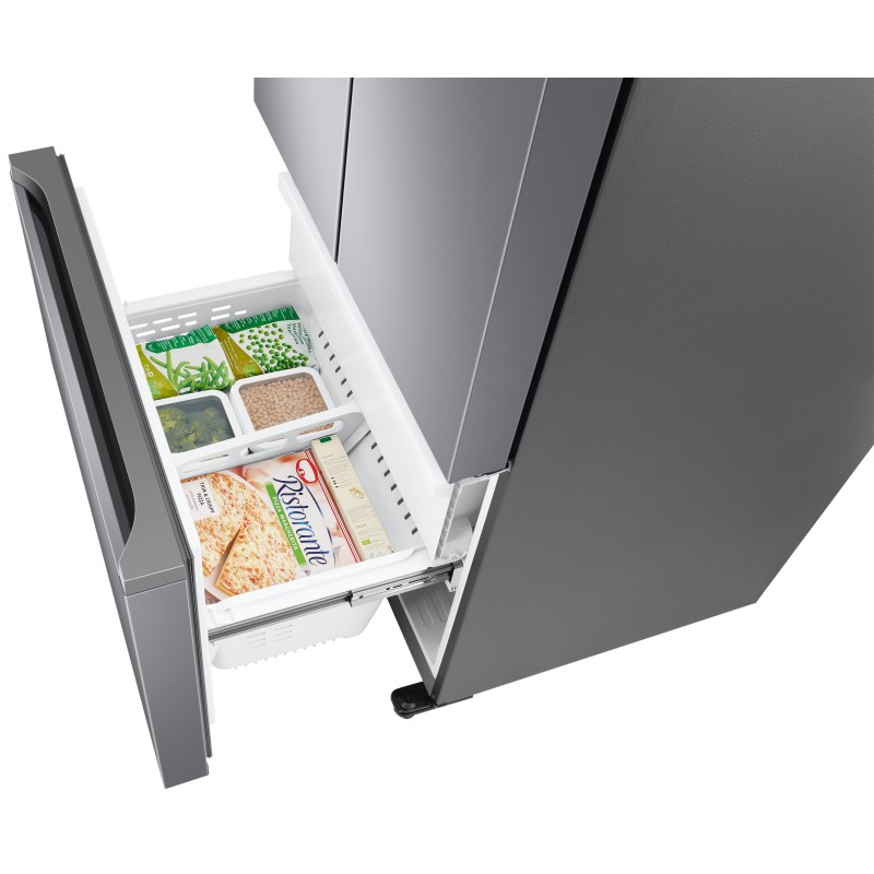 یخچال فریزر نقره ای سامسونگ RF25A5202SL با فریزر 2 طبقه