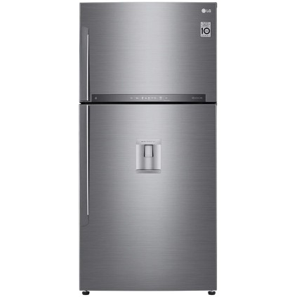 قیمت یخچال فریزر ال جی M832 یا GRM-832DHLL رنگ نقره ای محصول 2018