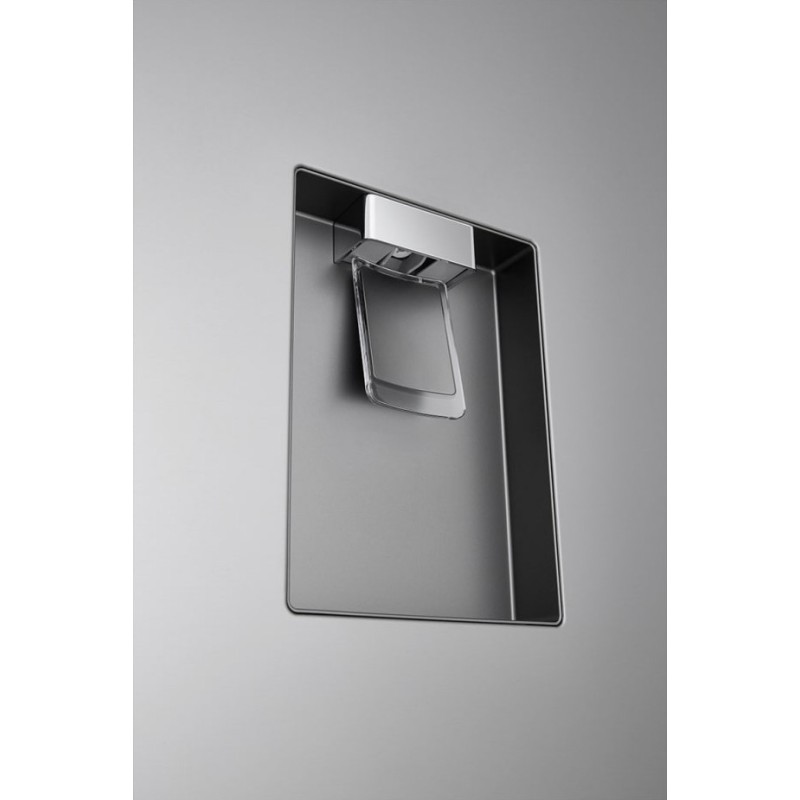 یخچال فریزر آب ریز دار الجی F411 و B414 رنگ نقره ای