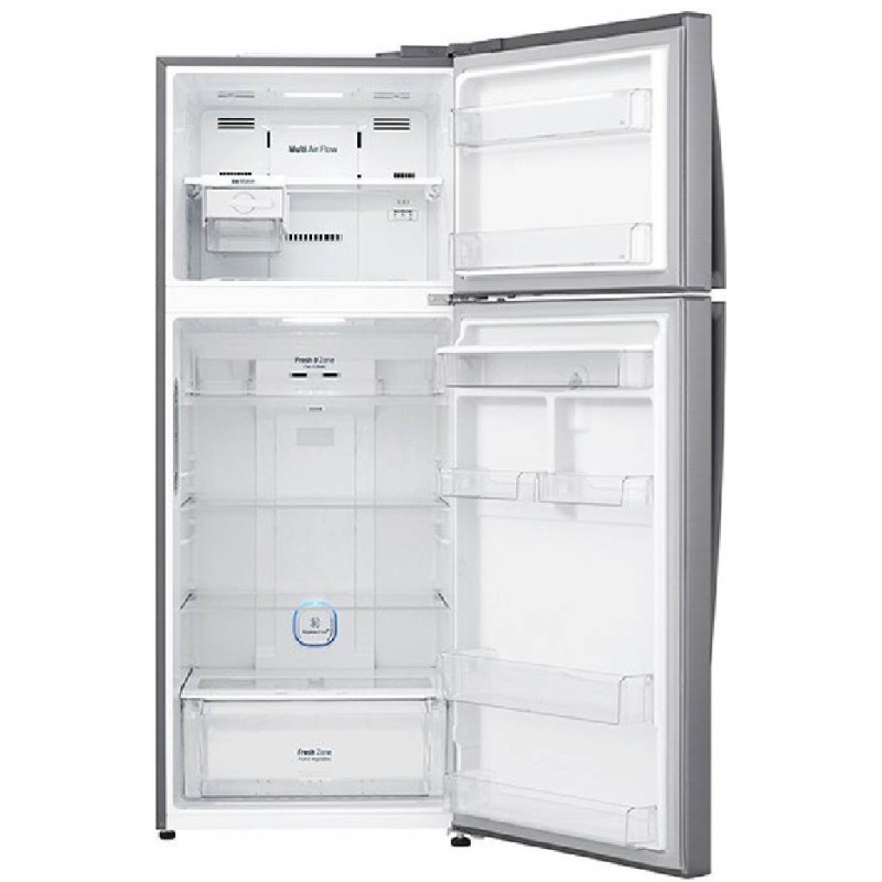 یخچال فریزر بالا پایین ال جی GL-F682HQHL رنگ نقره ای