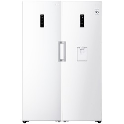 خرید یخچال فریزر ال جی F411 و B414 یا GC-F411EQDM و GC-B414EQFM رنگ سفید محصول 2020
