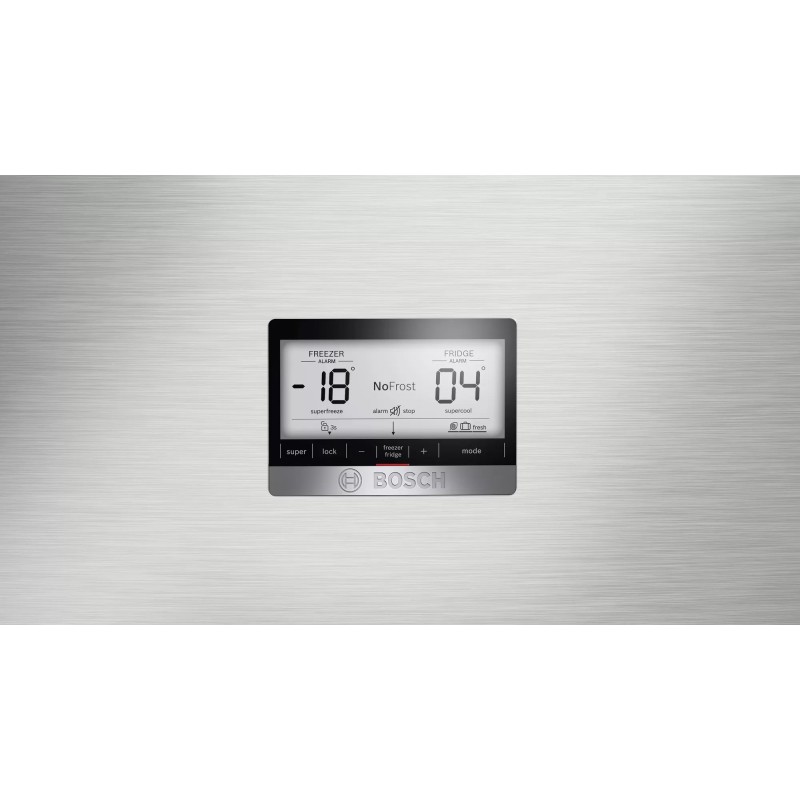 یخچال فریزر 2021 بوش KDD86 AI304 رنگ نقره ای با پنل لمسی