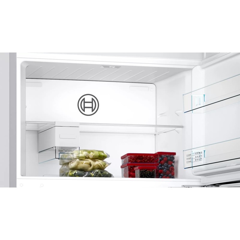 یخچال فریزر KDD86AI304 رنگ نقره ای با یخ ساز دستی