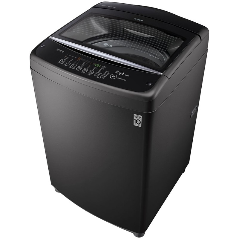 خرید ماشین لباسشویی ال جی T1666NEHT2 یا T1166NEHT2 رنگ مشکی با ظرفیت 16 کیلوگرم