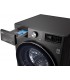 LG WDV9142BRP Black Washing Machine