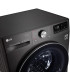 طراحی دیگ شستشو ماشین لباسشویی ال جی WV9142BRP با ظرفیت 10.5 کیلویی رنگ مشکی