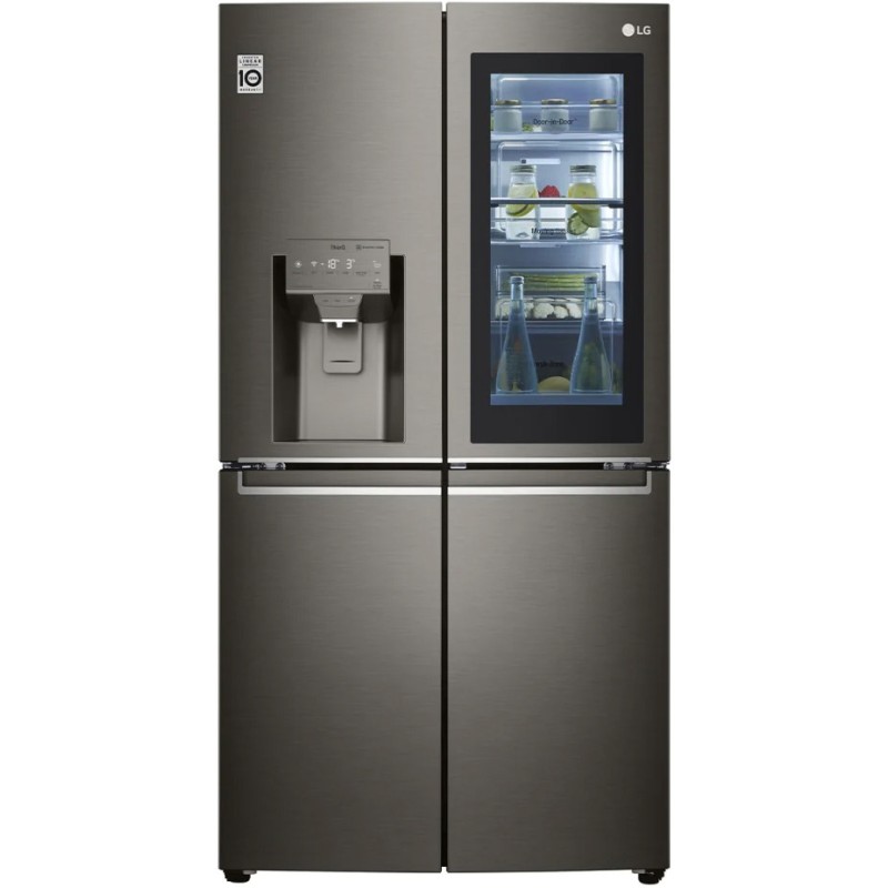 قیمت یخچال فریزر ال جی X24 یا GR-X24FMKBL رنگ دودی محصول 2021