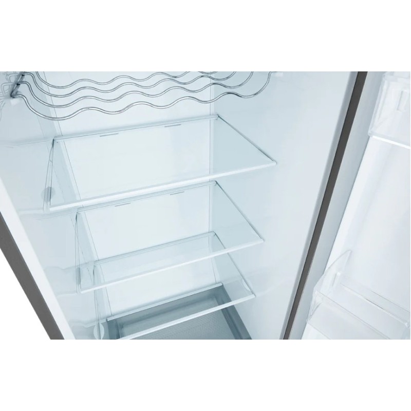 طراحی داخل یخچال ال جی F511 رنگ نقره ای