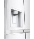 طراحی آب ریز و یخ ریز یخچال فریزر LG J287 رنگ سفید