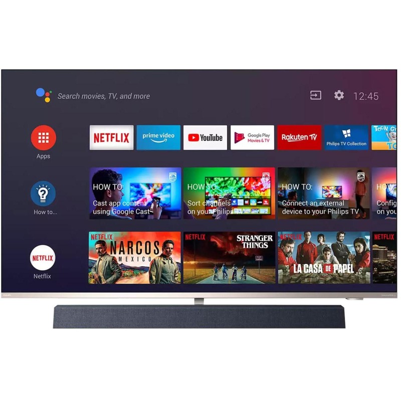 تلویزیون هوشمند فیلیپس 55PUS9435 با سیستم عامل اندروید نسخه 9