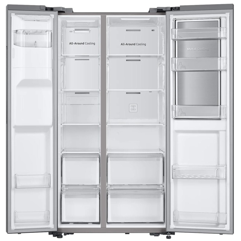 یخچال فریزر 628 لیتر سامسونگ RH65 رنگ نقره ای