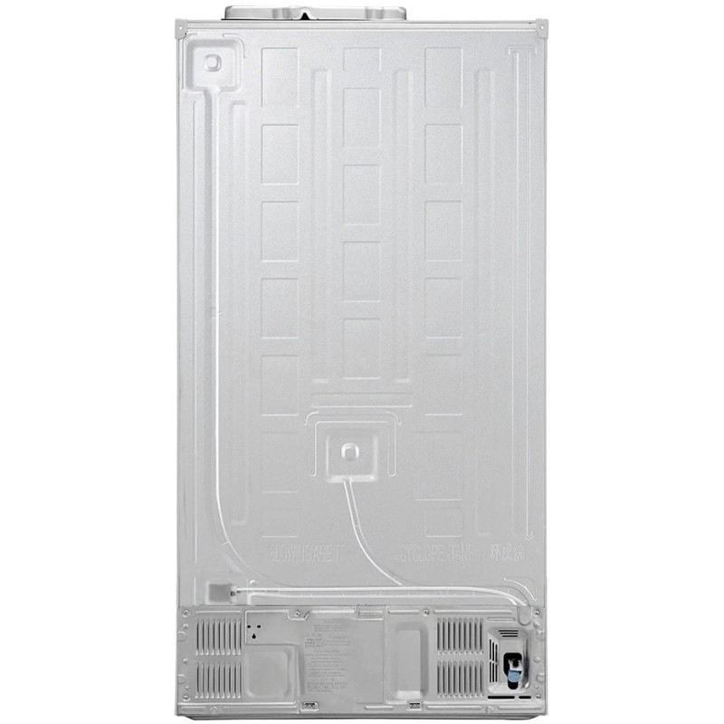 نمای پشت یخچال فریزر LG GCL-267 با موتور Inverter Linear