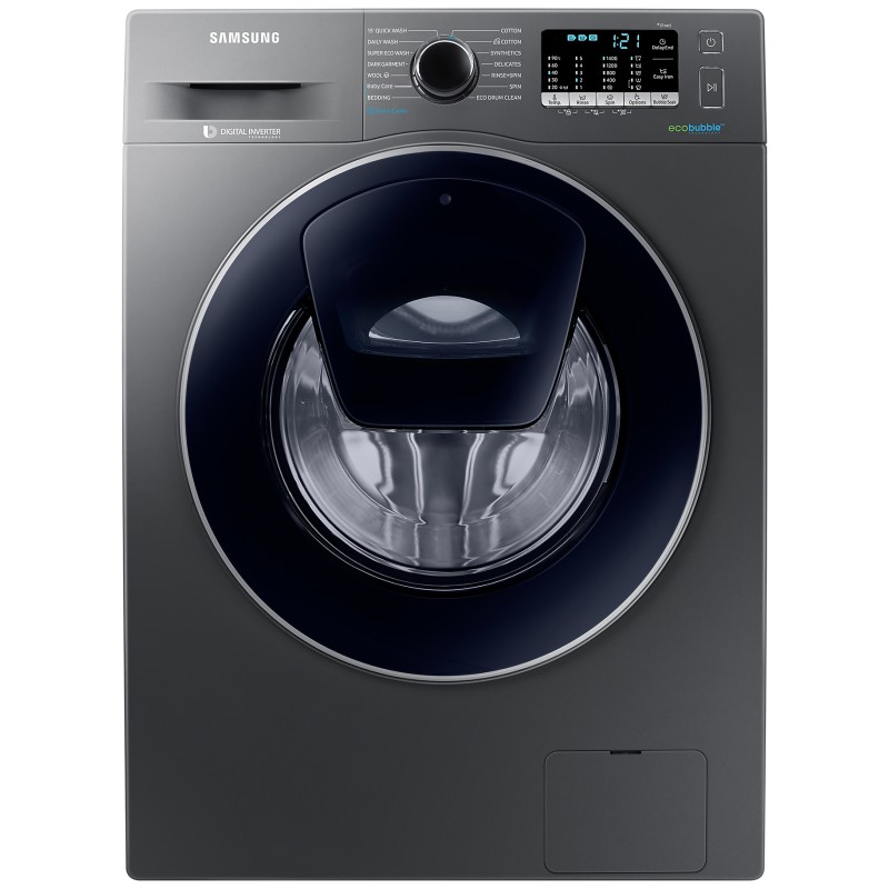 قیمت ماشین لباسشویی سامسونگ WW80K54E0UX یا WW80K رنگ اینوکس محصول 2016