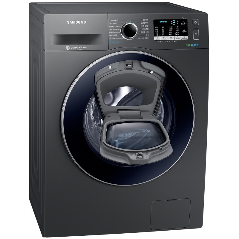 طراحی ماشین لباسشویی سامسونگ اینوکس WW80K54E0UX