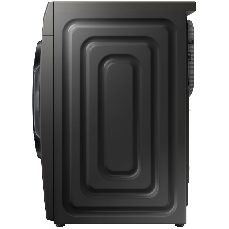 نمای بغل و طراحی ماشین لباسشویی Samsung WW90T554DAN Inox