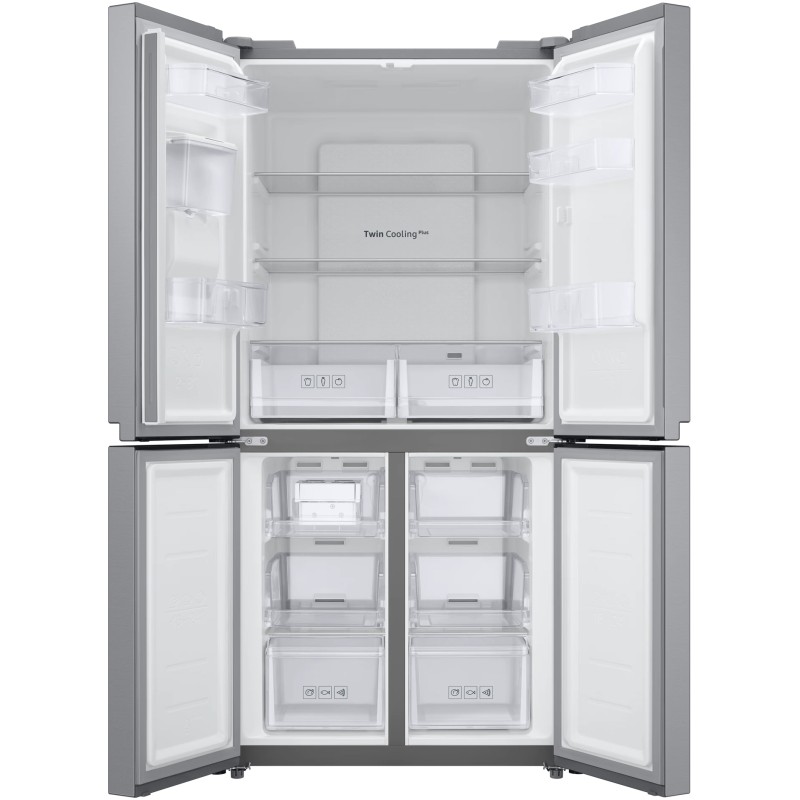 یخچال فریزر چهار درب سامسونگ RF48A4010M9 رنگ نقره ای