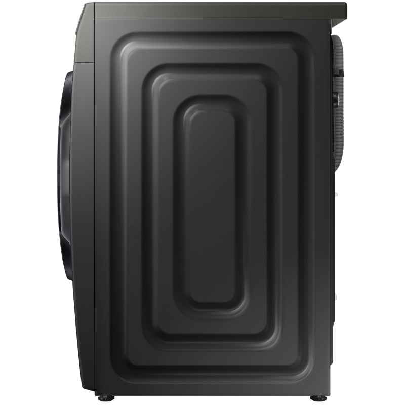 نمای بغل و طراحی ماشین لباسشویی Samsung WW80T554DAN1