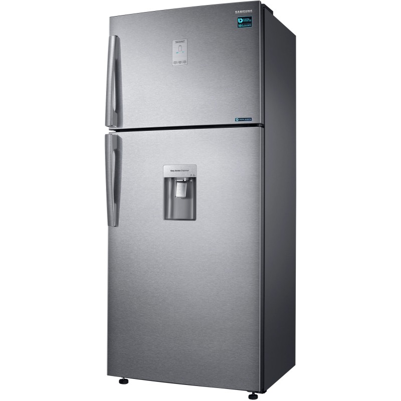 طراحی یخچال فریزر دو درب سامسونگ RT53 با ظرفیت 19 فوت رنگ نقره ای