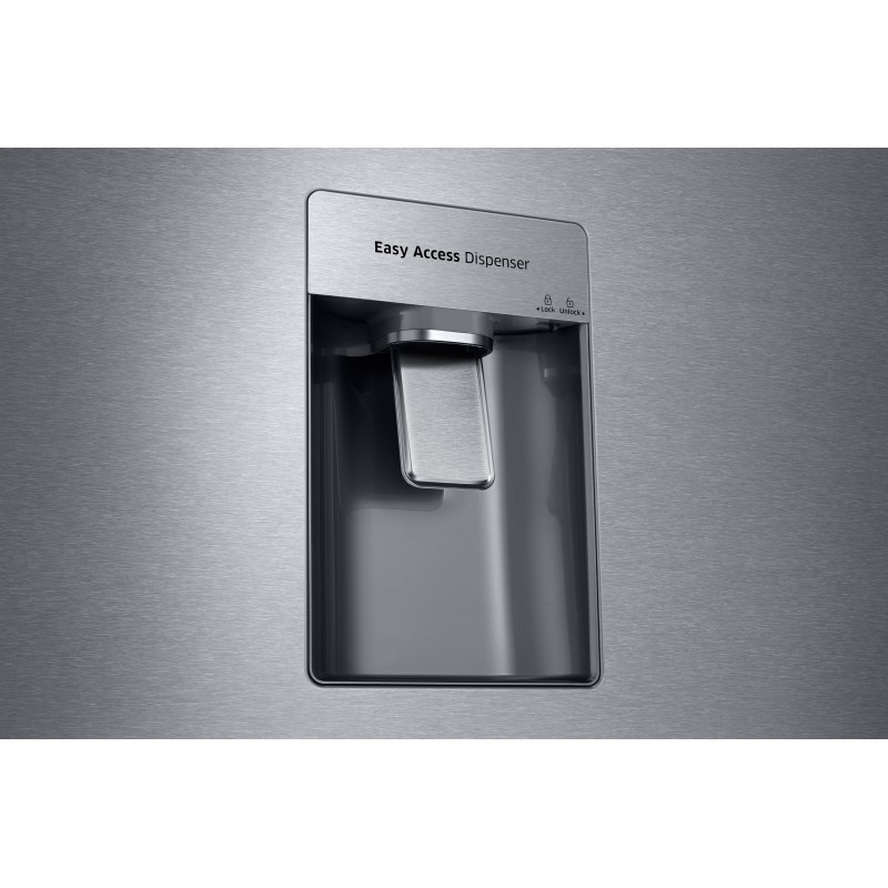 طراحی آب ریز یخچال فریزر سامسونگ RT53 رنگ نقره ای