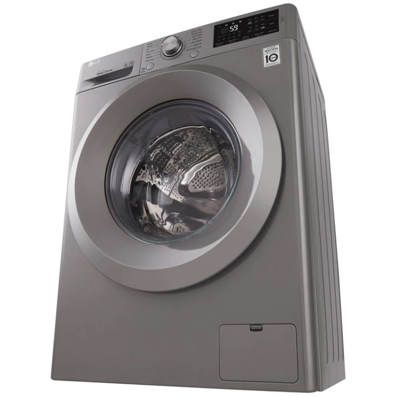 ماشین لباسشویی ال جی F2J5 رنگ نقره ای