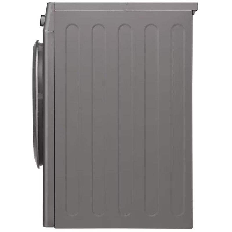 ماشین لباسشویی J5 یا F2J5QNP7S از نمای بغل رنگ نقره ای