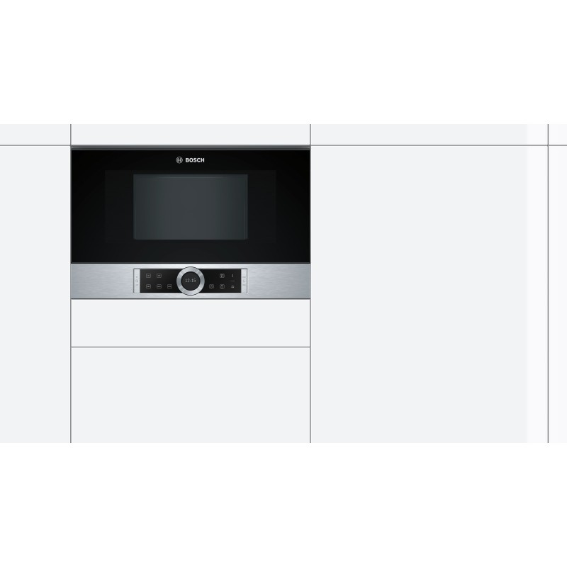 Bosch BFL634GS1 Inox Built-in Microwave