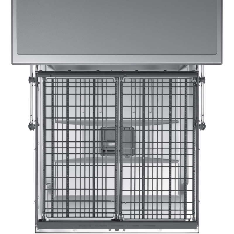 ماشین ظرفشویی سامسونگ 5070 رنگ نقره ای با طبقه یا سبد قاشق و چنگال