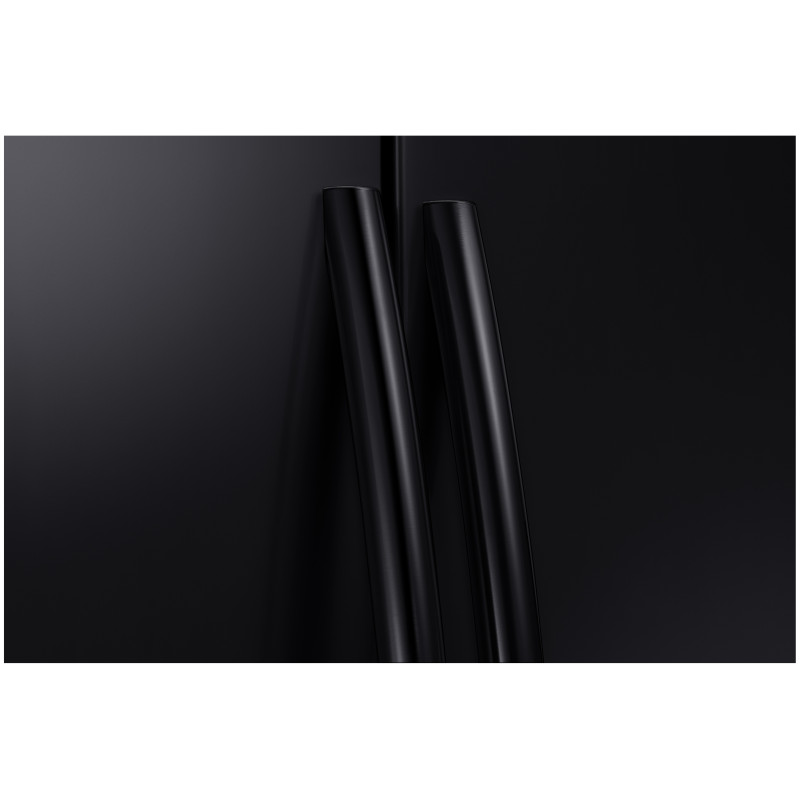 طراحی دستگیره های یخچال فریزر سامسونگ RS50N3513 رنگ مشکی