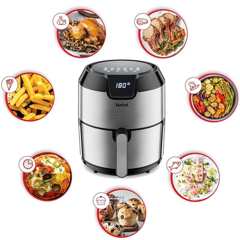 سرخ کن تفال EY401D با 8 برنامه از پیش تعیین شده