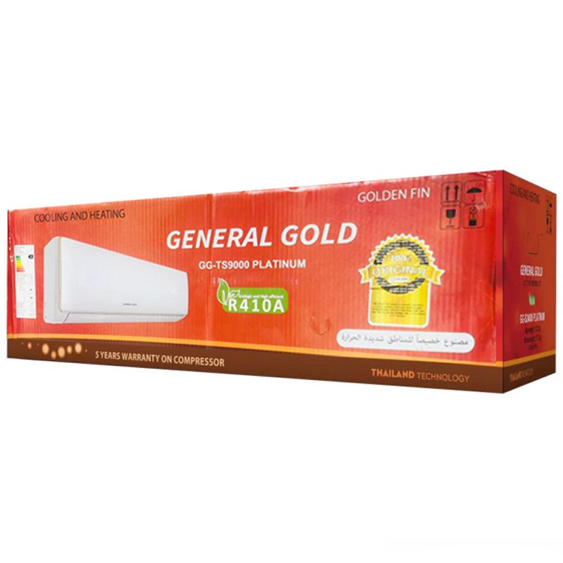 اسپلیت دیواری جنرال گلد GG-TS9000 PLATINUM