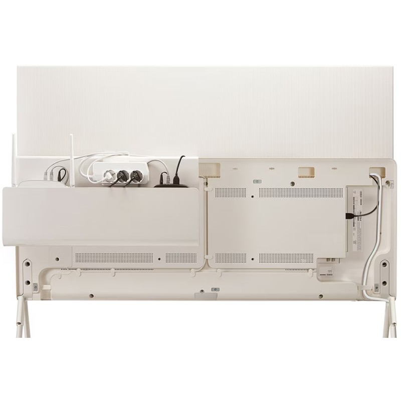 شیارهایی برای مخفی کردن کابل های متصل به تلویزیون الجی 48LX1 محصول 2022