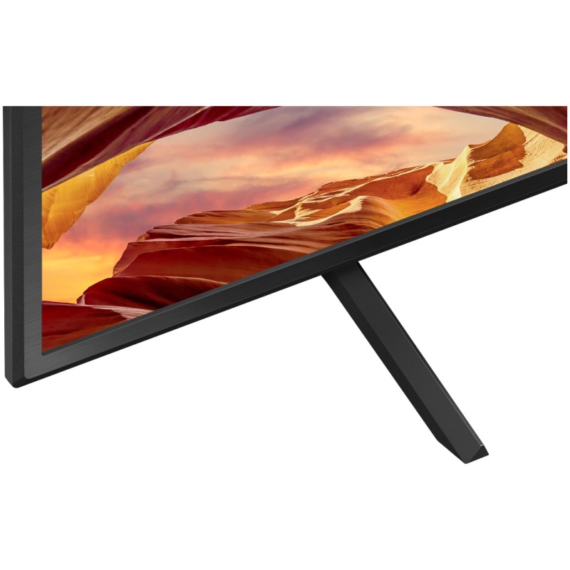 تلویزیون Sony 50X77L با پایه باریک و گوّه ای شکل