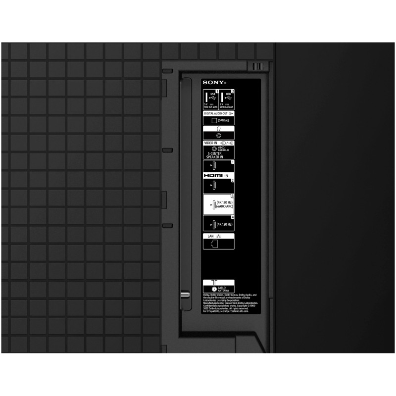 پورت های ورودی و خروجی تلویزیون 55A80L