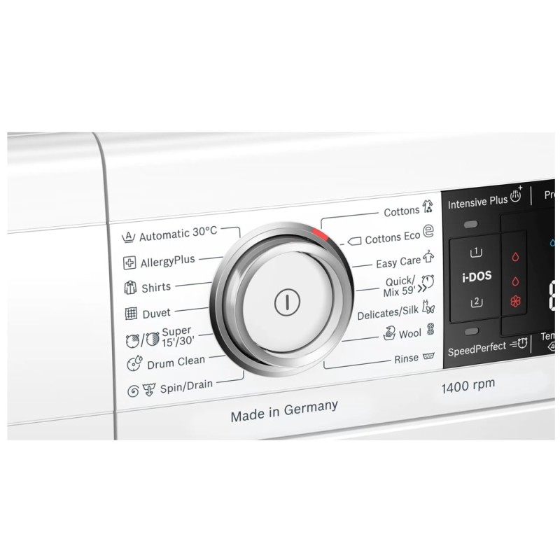 طراحی پنل کنترلی ماشین لباسشویی بوش 28K90 رنگ سفید