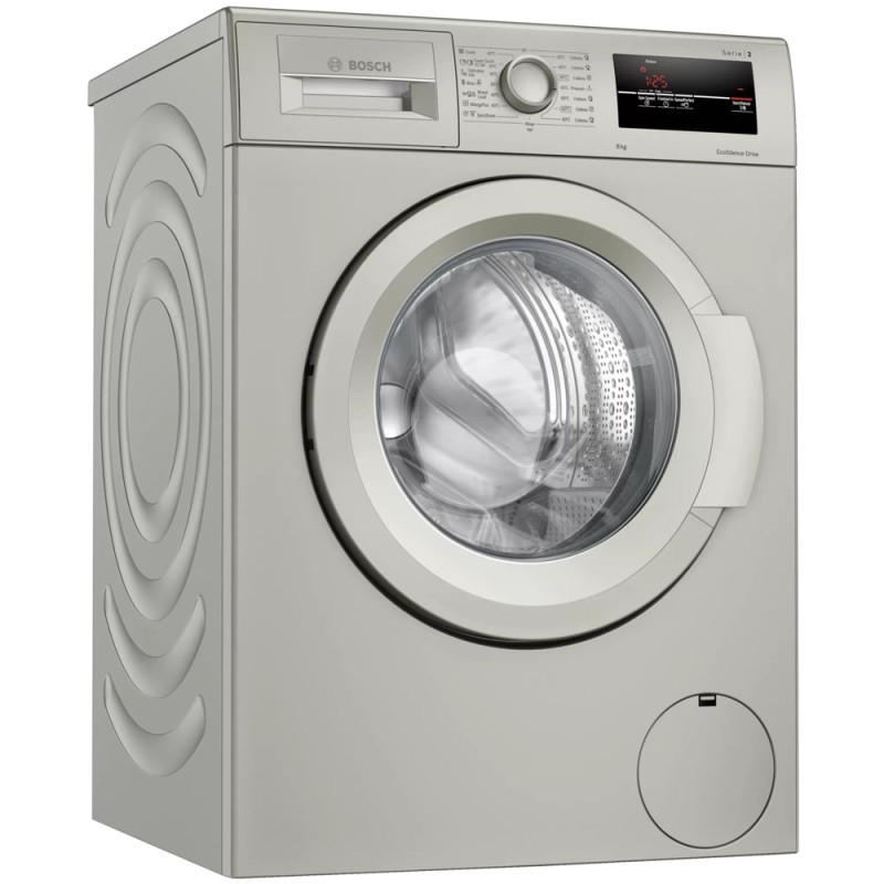 خرید ماشین لباسشویی سری 2 بوش مدل WAJ2018SME رنگ نقره‌ای