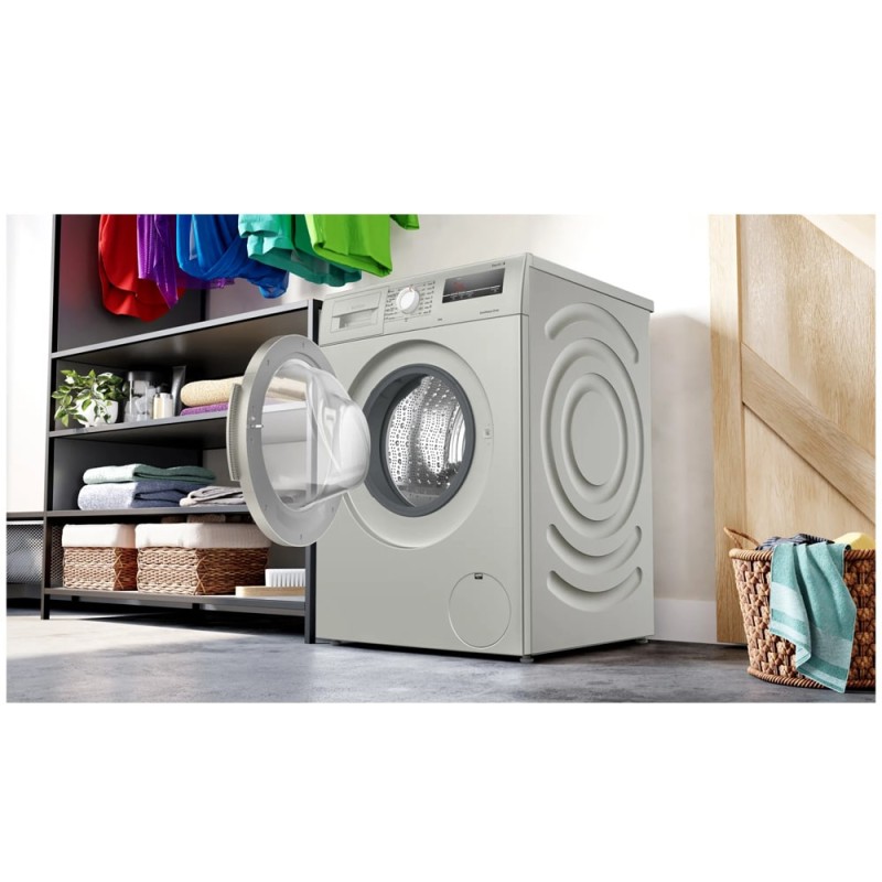 ماشین لباسشویی Bosch WAJ2018SME رنگ سیلور