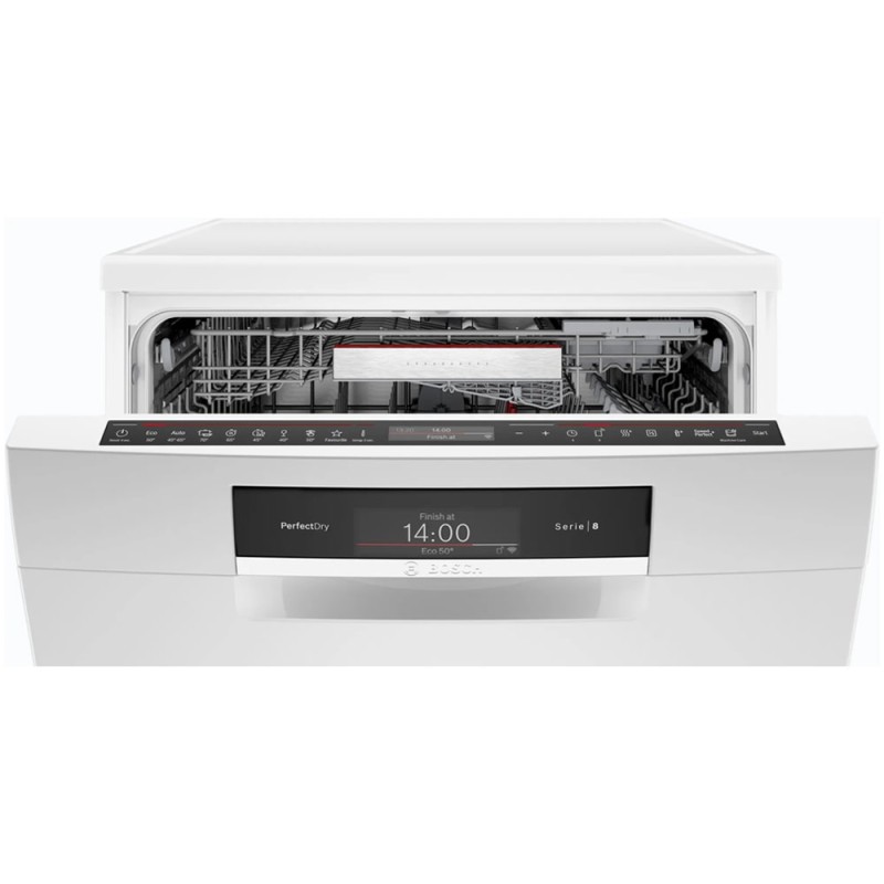 صفحه نمایش و پنل کنترلی ماشین ظرفشویی هوشمند بوش SMS8ZDW48Q