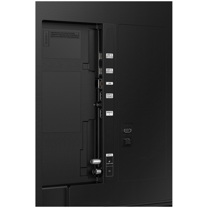 پورت های ورودی و خروجی پشت تلویزیون 75Q60C سامسونگ مونتاژ مجارستان